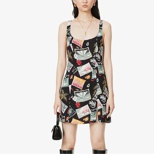 Reformation Noha Dress in Postcards Size 8